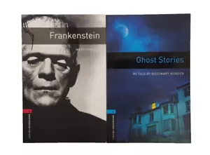 Oxford BOOKWORMS : Linguistics book : Frankenstein & Ghost Stories (2 pcs.) - Picture 1 of 10