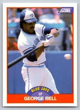 1989  Score #347 George Bell Toronto Blue Jays
