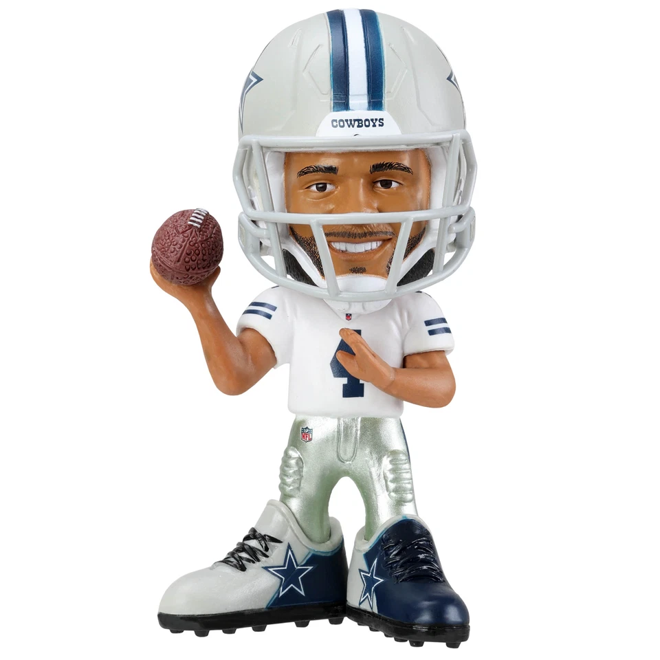 Dak Prescott Dallas Cowboys Vinyl Showstomperz 4.5 inch Bobblehead NFL Football - Image 1 of 1