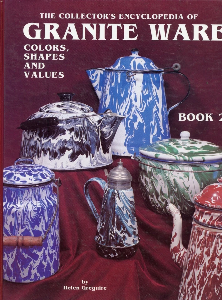 Artículos antiguos de granito esmaltado - tipos colores formas valores etc. / Libro en profundidad Foto 1 de 1