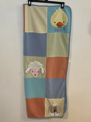 Manta de bebé Sensory Touch ropa de cama pequeña de NoJo varios colores pastel 40" x 50"  Foto 1 de 4