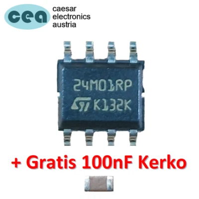 M24M01-RMN6TP EEPROM 1.7-5.5V 1MBit (128KByte) I2C I²C [1~100 Stück/piece] - Imagen 1 de 4