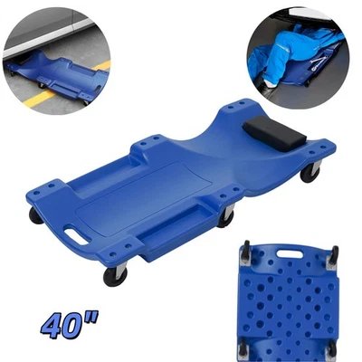 40 Inch Professional Rolling Mechanics Car Creeper Crawler Board Under Car Tool - Image 1 of 4