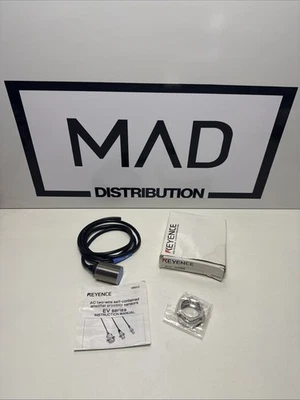 Keyence EV-30M Proximity Sensor Dia M30 Threaded Body 24-240VAC New - Image 1 of 4