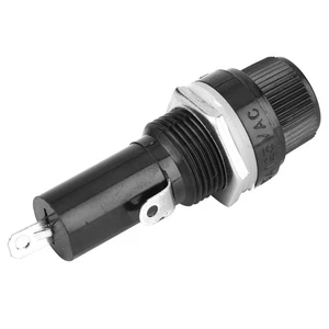 10PCS 6*30 Screw Cap Panel Mounted Holder Flat Tube Type Fusehold Panel Mount - Picture 1 of 6