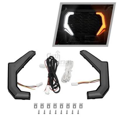 Светодиодные передние клыковые акцентирующие лампы указатели поворота для вездеходов Polaris RZR 900 2014-2020 - Изображение 1 из 4