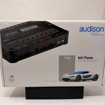 AUDISON BIT NOVE DRC SIGNAL DSP PROCESSOR 6 CHANNELS IN 9 OUT 2 OPTICAL IN - Image 1 of 4