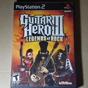 PS2 Guitar Hero III Legends Of Rock Sony PLAYSTATION 2 - Picture 1 of 8