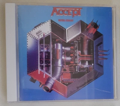 ACCEPT METAL HEART SONY 25-8P-5241 Japan CD Foto 1 de 2