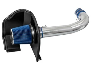 Cold Heat Shield Air Intake + BLUE Filter for 14-18 Silverado 1500 4.3L V6 - Picture 1 of 5