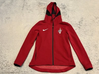 Cleveland Cavaliers Nike Chaqueta con Capucha Cremallera Completa Mujer Pequeña Roja Activa NBA Foto 1 de 4