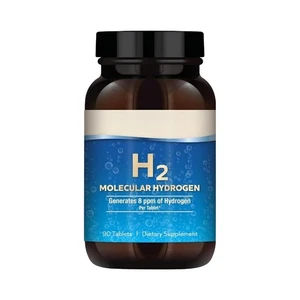 H2 Molekulare Wasserstoff Tabletten - 90 Stück | 8ppm Antioxidantien Unterstützung - Bild 1 von 10