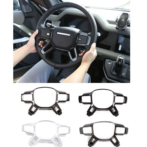 Interior Steering Wheel Frame Cover Trim For Land Rover Defender 110 2020-2025 - Picture 1 of 12
