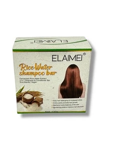 Rice Water Shampoo Bar – Strengthen, Shine &amp; Soften Naturally - Picture 1 of 5