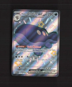Paldean Clodsire ex 219/091 Paldean Fates Shiny Holo Rare Pokemon Card LP - Picture 1 of 10