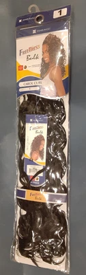 Trenzado de cabello sintético Freetress GOGO CURL 12" color 1 negro azabache ENVÍO GRATUITO Foto 1 de 2