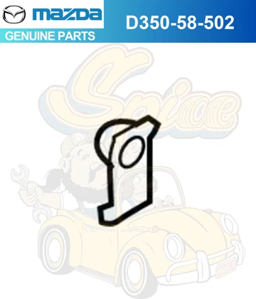 Mazda 2004-2010 Mazda3 Mazda5 Movable Glass Grommet Holder D350-58-502 Foto 1 de 1