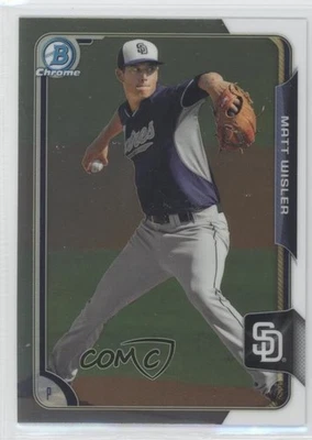 2015 Bowman Chrome Prospects Matt Wisler #BCP83 Rookie RC - Image 1 of 2