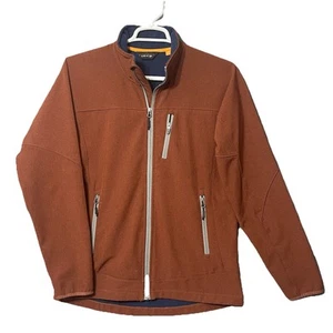 Orvis Jacket Men’s Size M Brown Trout Bum Fleece Lined Canvas Fishing Outdoor - Picture 1 of 8