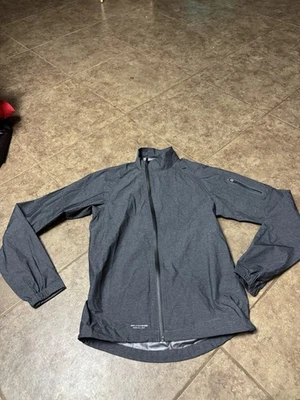 Giro Sports - Chaqueta de ciclismo impermeable gris Pertex - Pequeña Foto 1 de 4