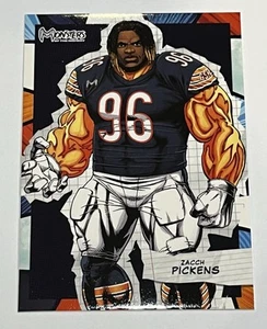 2024 Chicago Bears Monsters Of The Midway Trading Card Zacch Pickens - Picture 1 of 2
