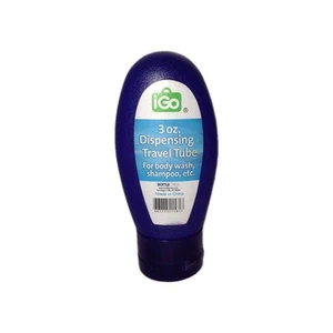 Purple 3 fl oz Flip Top Plastic Travel Tube Bottle NEW Unused IGo for Body Wash - Imagen 1 de 6