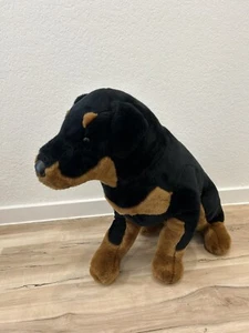 Vintage Douglas Toys Bruno Rottweiler Dog Plush Stuffed Animal Huge Large 26” - Picture 1 of 8