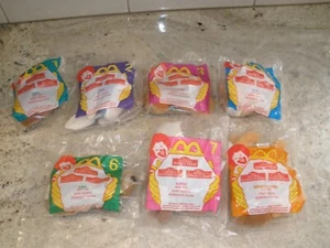 NEW LOT OF 7 MCDONALDS HAPPY MEAL TOYS LION KING II SIMBA'S PRIDE - Picture 1 of 3
