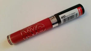 NYC EXPERT LAST LIP LACQUER LIP GLOSS 3.7ML - 400 BIG CITY BERRY - Picture 1 of 1