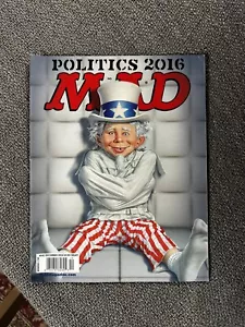 MAD Magazine 542 December 2016 Politics 2016, Superhero Calendar - Picture 1 of 5