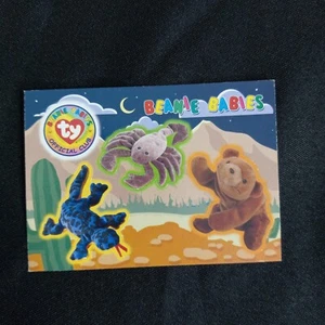 1999 Beanie Baby Babies Stickers, Series III (3) Pecan Stinger Lizzy - Picture 1 of 11