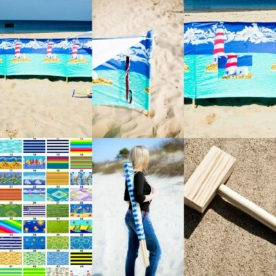 Windschutz Sichtschutz für See Meer Garten Strand Camping Seitenmarkise Outdoor - Bild 1 von 4