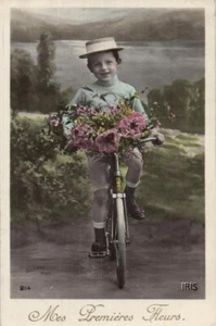 Kids with Bicycles- Antique Photo Postcard 1900s 6 - Picture 1 of 2