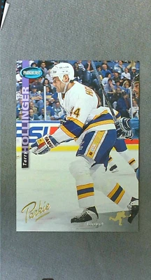 1994-95 Parkhurst Gold #204 Terry Hollinger Blues - Image 1 of 2