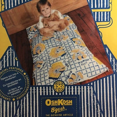 OshKosh B'Gosh Oso Saco de Dormir Dormir Estera para Siesta Edredón Ropa de Cama Pijama Foto 1 de 4