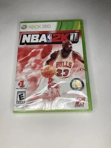 NBA 2K11 (Microsoft Xbox 360, 2010) Michael Jordan (2010) Brand New Factory Seal - Picture 1 of 5