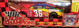 Derrike Cope #36 Skittles 1997 1/24 Racing Champions Nascar Diecast - Picture 1 of 3