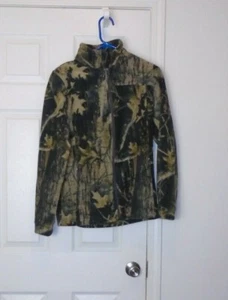 Columbia Hunting teen X Large Camo full Zip fleece Jacket - Picture 1 of 2