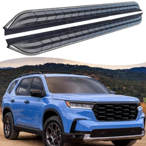 2Pcs Running Board Side Step Pedals Nerf Bar Fits for Honda Pilot 2023 2024 2025 - Picture 1 of 8