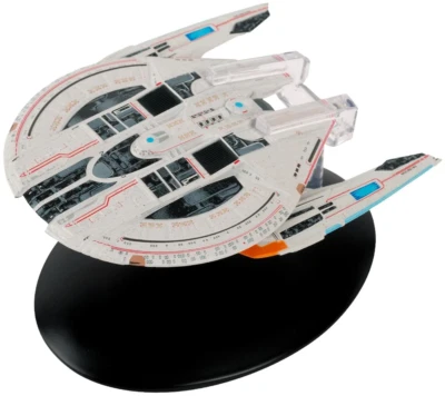 USS Edison NCC-95160 Star Trek Online Modell Metall #17 Eaglemoss mit Magazin