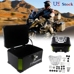 For BMW R1200GS R1250GS F750 GS Aluminum Tail Case Luggage Top Box Luggage Box - Picture 1 of 11