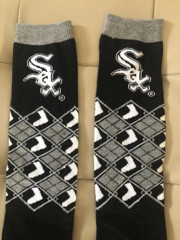 Chicago White Sox Crew Socks Size Large Brand New Cover