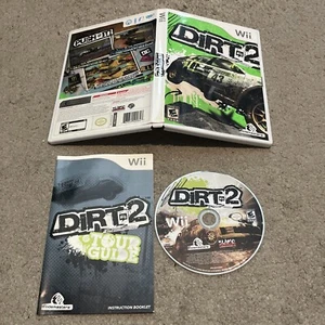 DiRT 2 (Nintendo Wii, 2009) Racing Complete CIB w/ Manual - Picture 1 of 6