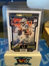 Alec Pierce Indianapolis Colts 2023 Panini Score Autographed Football Card #11