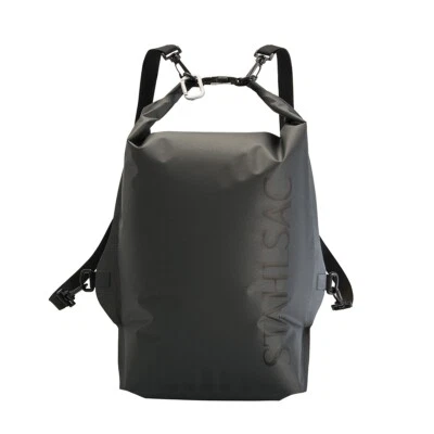 Stahlsac - Bolsa seca Abyss Drylite - 25L gris oscuro - tapa enrollable con correas para mochila Foto 1 de 2