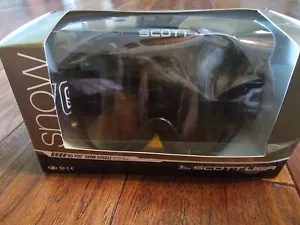 SCOTT USA No-Fog Snow Goggles Hypoallergenic Glass Amplifier Lens Black - Picture 1 of 6