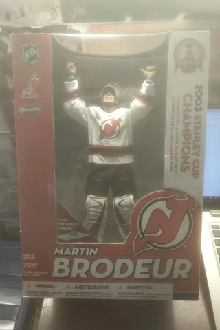 12" Martin Brodeur w/Stanley Cup Figure McFarlane Toys Cover