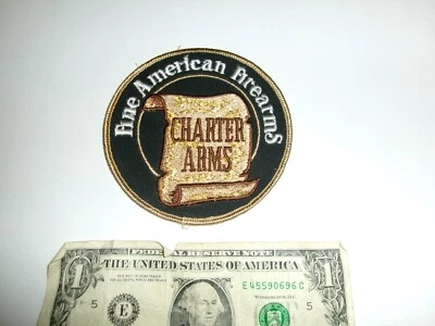 Vintage Charter Arms Firearms Embroidered Patch Hunting - Used (?) - Image 1 of 3