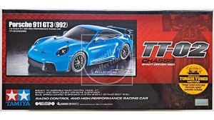 Tamiya 1/10 Porsche 911 GT3 (992) 4WD Kit TT-02 Chassis Motor & ESC #58712 - Picture 1 of 9