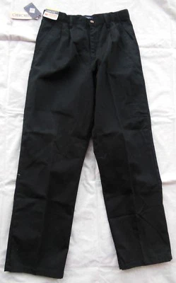 Pantalones Pantalones Marca Cherokee Pantalones Azul Marino Profundo Ajustable Pestaña Cintura Talla 16 Foto 1 de 2